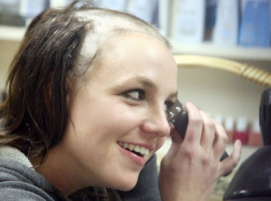 Celebrity Britney Spears Hair Changes Photos Video