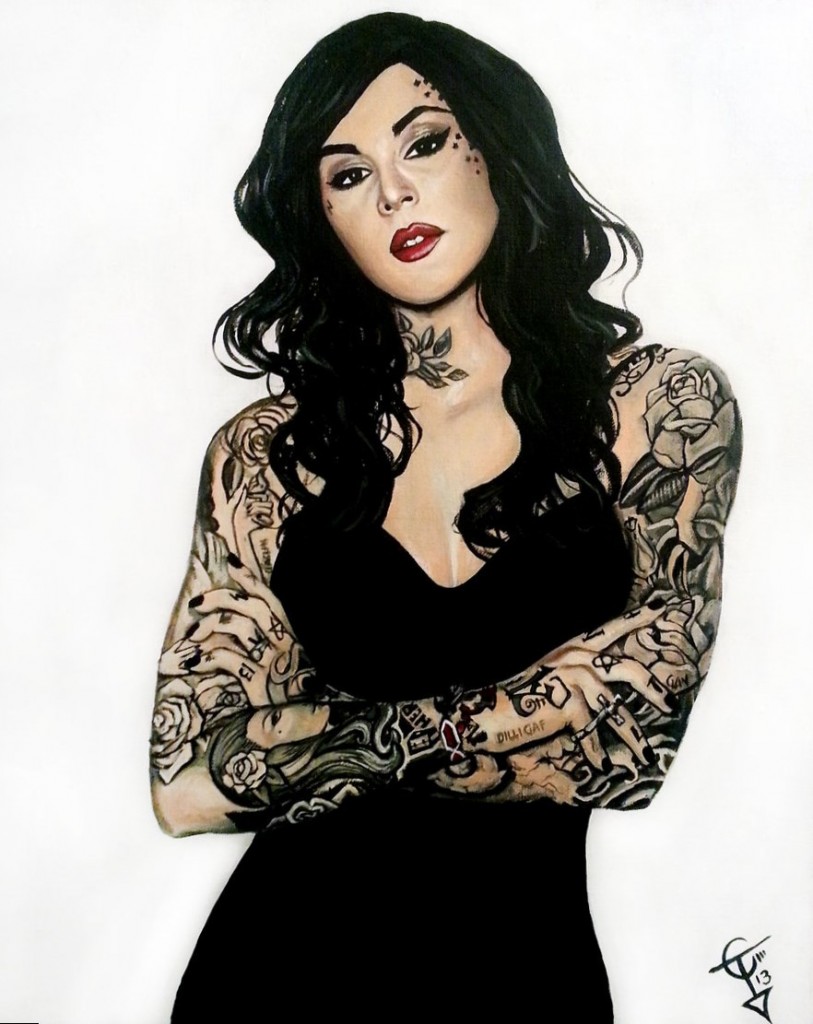 Image Gallery kat von d tattoos