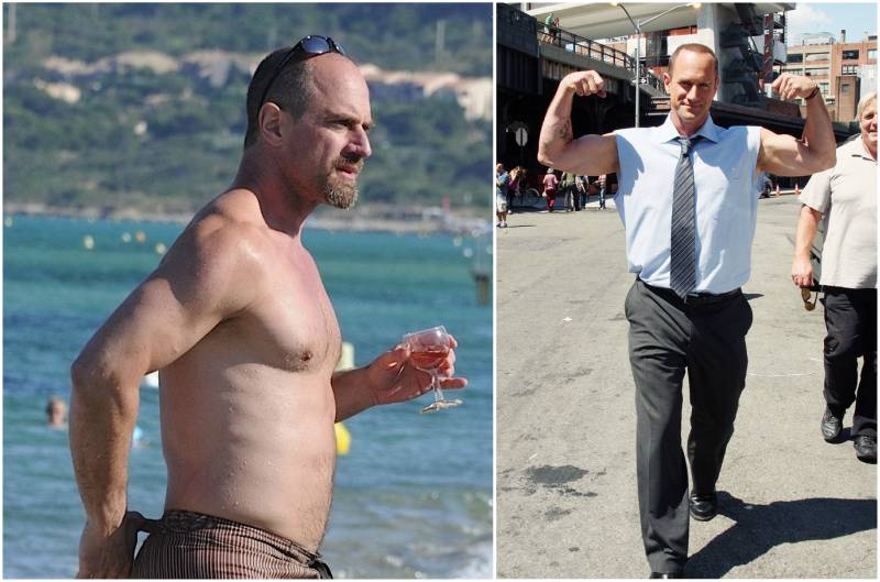 Christopher Meloni's height, weight. Body to any role requirements