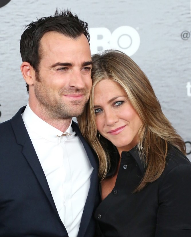 Jennifer Aniston and Justin Theroux