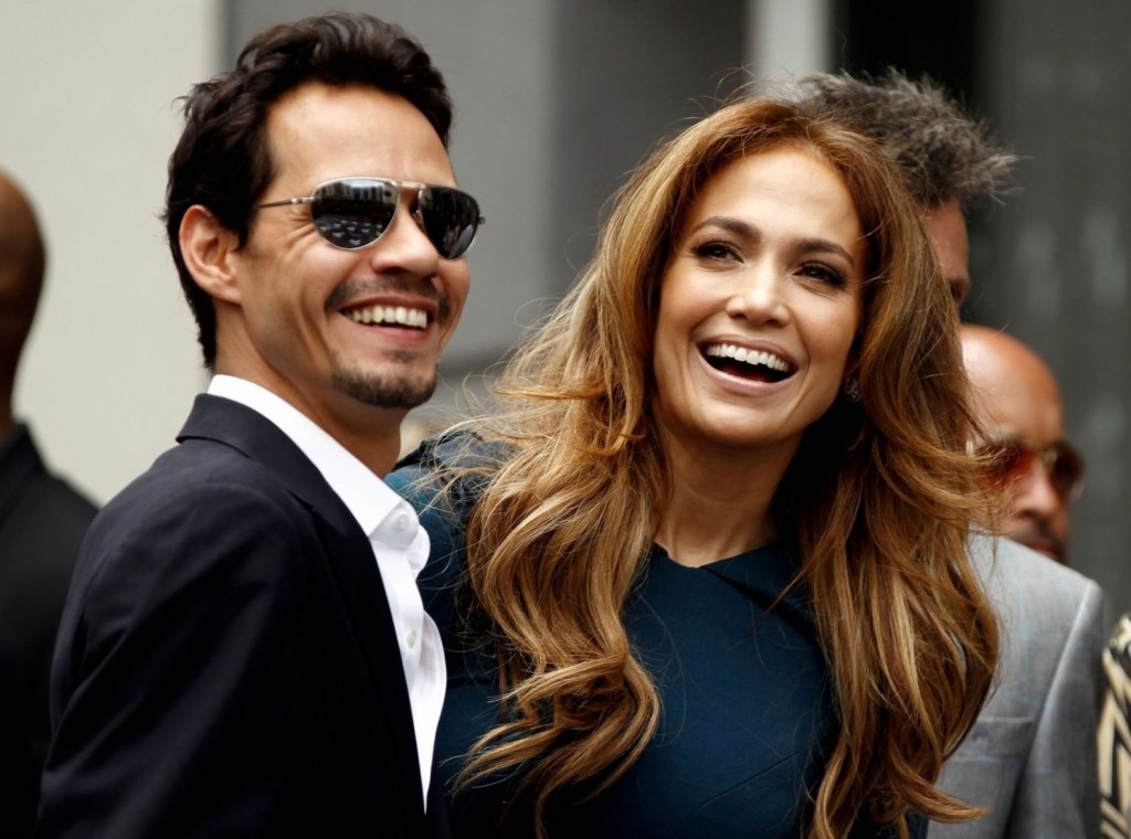 Jennifer Lopez and Mark Anthony