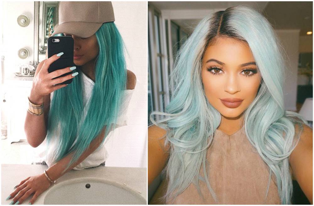 Celebrity Kylie Jenner - hair changes. Photos