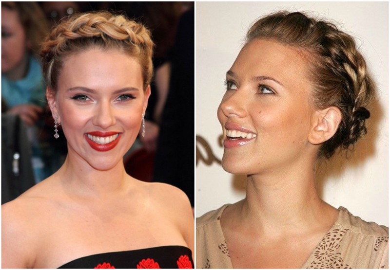 Scarlett Johansson`s hairdo