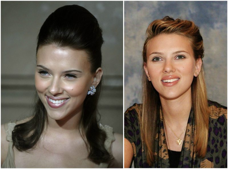 Scarlett Johansson`s hairdos