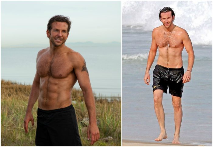 bradley cooper body transformation