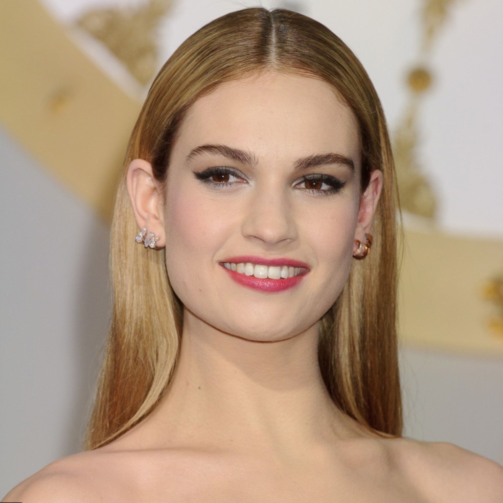 Lily James.