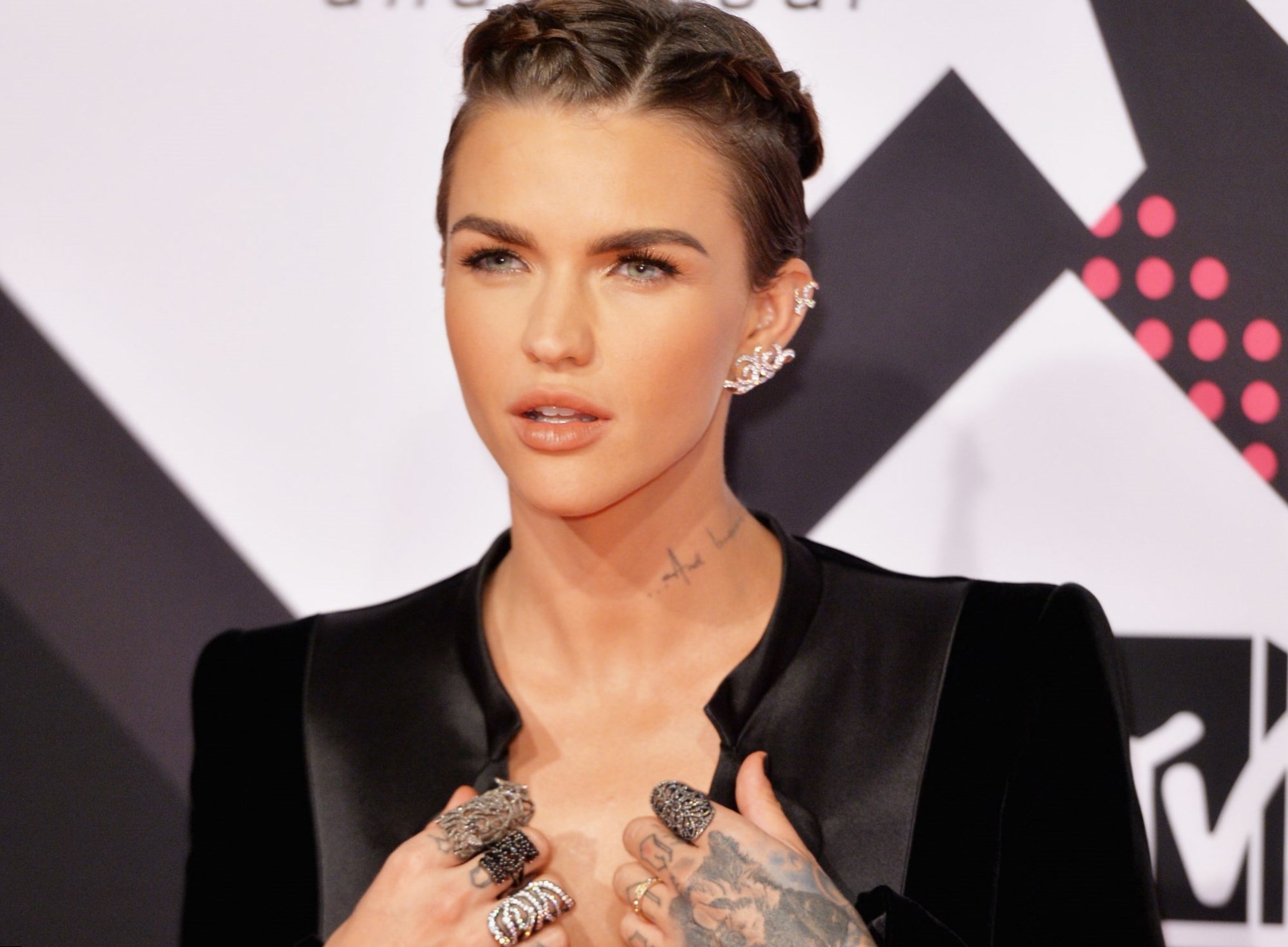 Ruby Rose celebrity hair changes. Really?