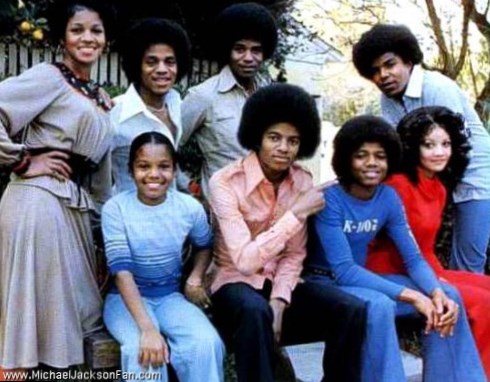 Michael Jackson And His Brothers And Sisters