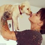 Ruby Rose`s pets – cat and dogs
