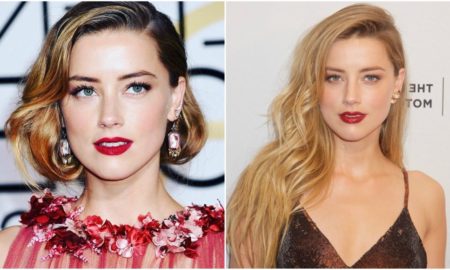 amber heard eyes and hair color