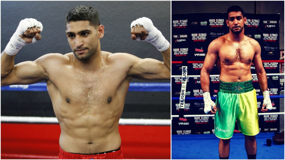 amir khan boxer weight and height