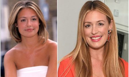 Cat Deeley`s eyes and hair color