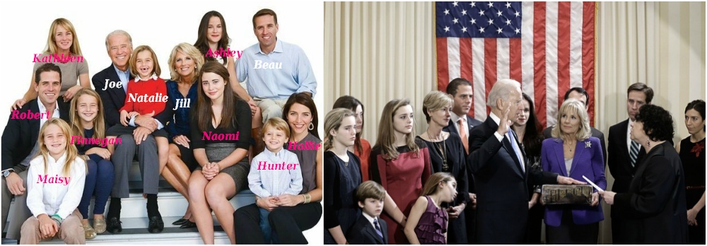 Joe Biden`s family - a big one