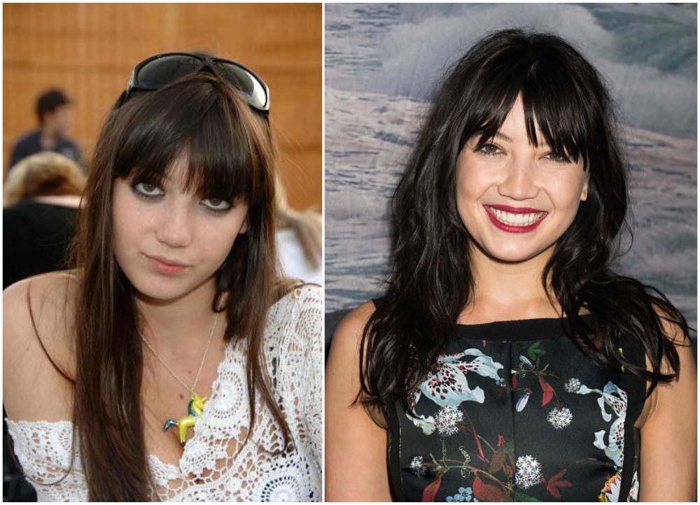 Daisy Lowe`s eyes and hair color