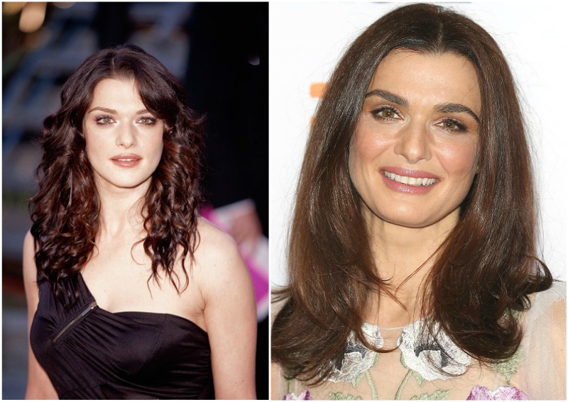 Rachel Weisz`s eyes and hair color