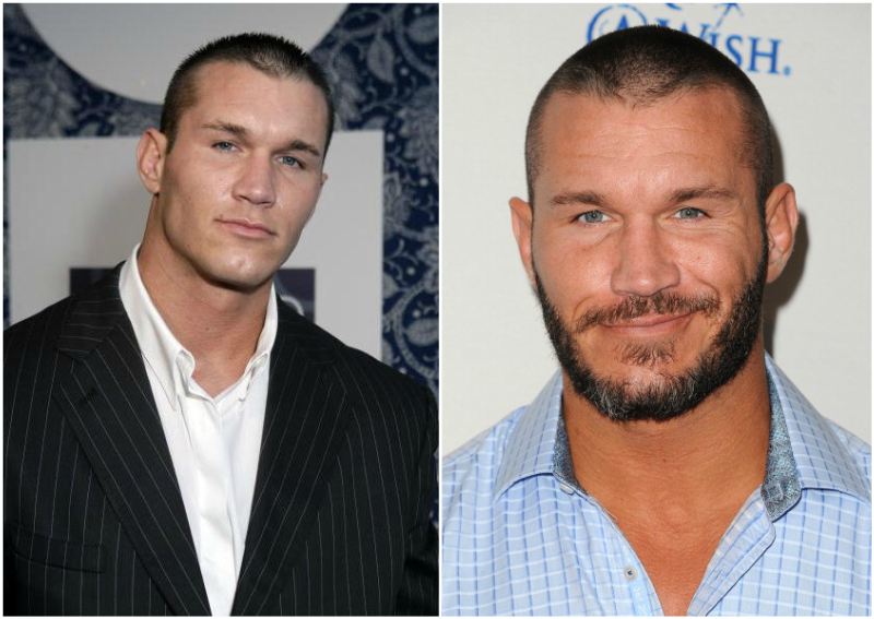 Randy Orton’s eyes and hair color