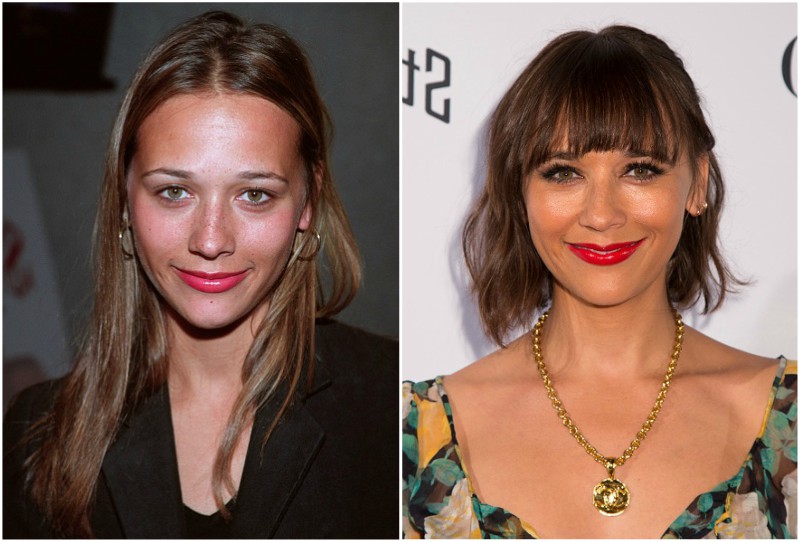 Rashida Jones’ eyes and hair color