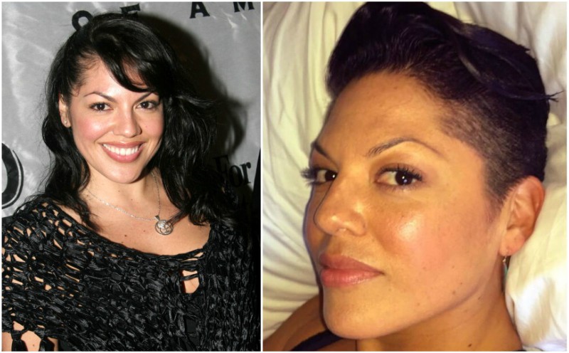 Sara Ramirez`s eyes and hair color