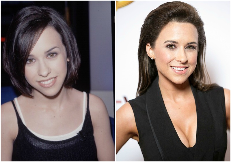 Lacey Chabert`s eyes and hair color