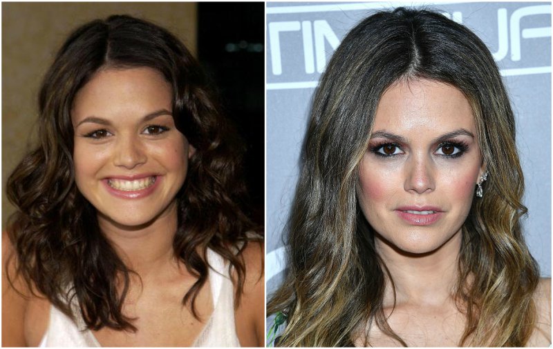 Rachel Bilson`s eyes and hair color