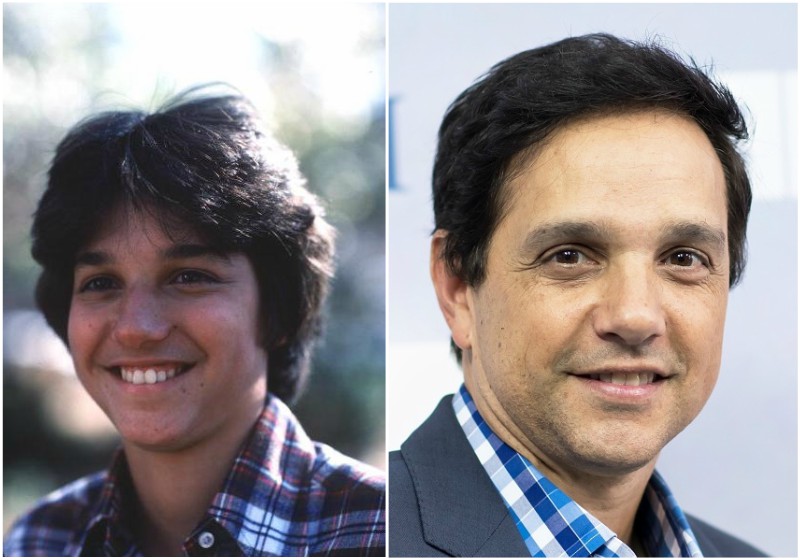 Ralph Macchio`s eyes and hair color