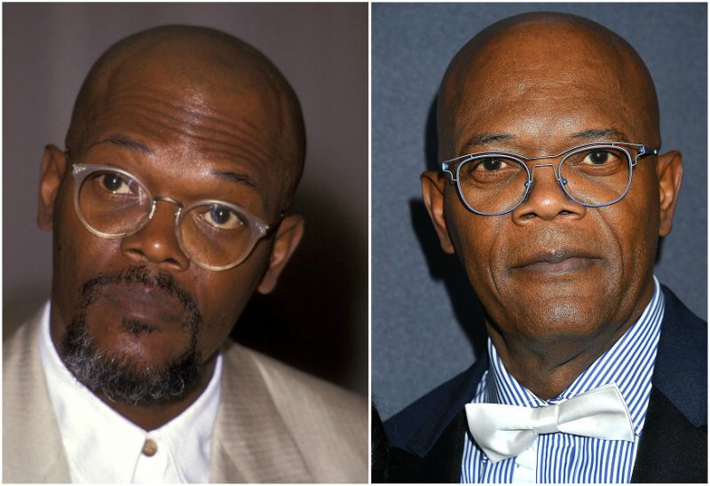 Samuel L. Jackson`s eyes and hair color