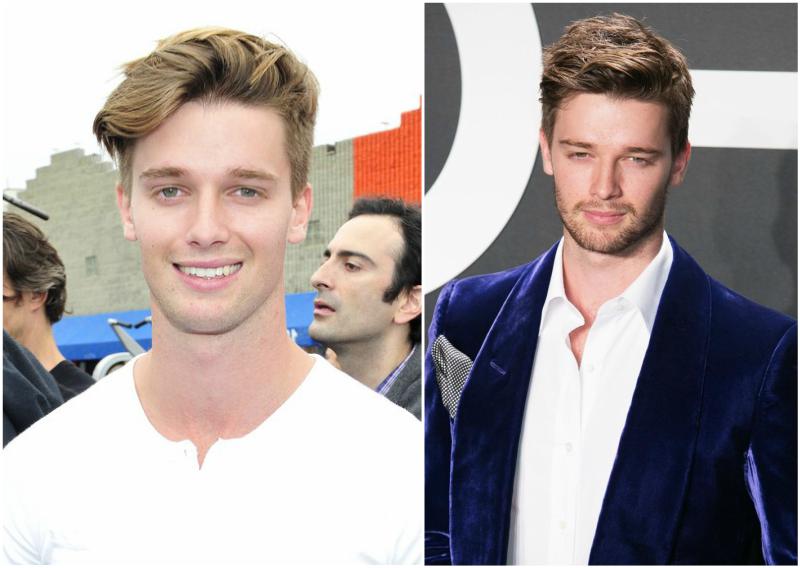 Patrick Schwarzenegger`s eyes and hair color