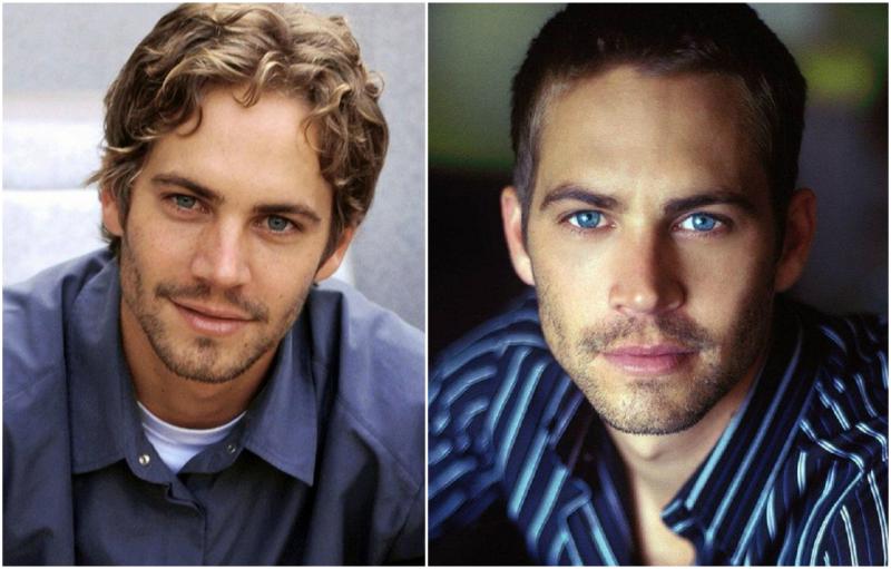 Paul Walker’s eyes and hair color