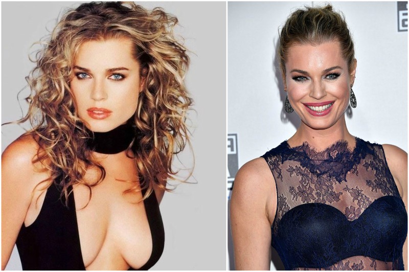 Rebecca Romijn`s eyes and hair color