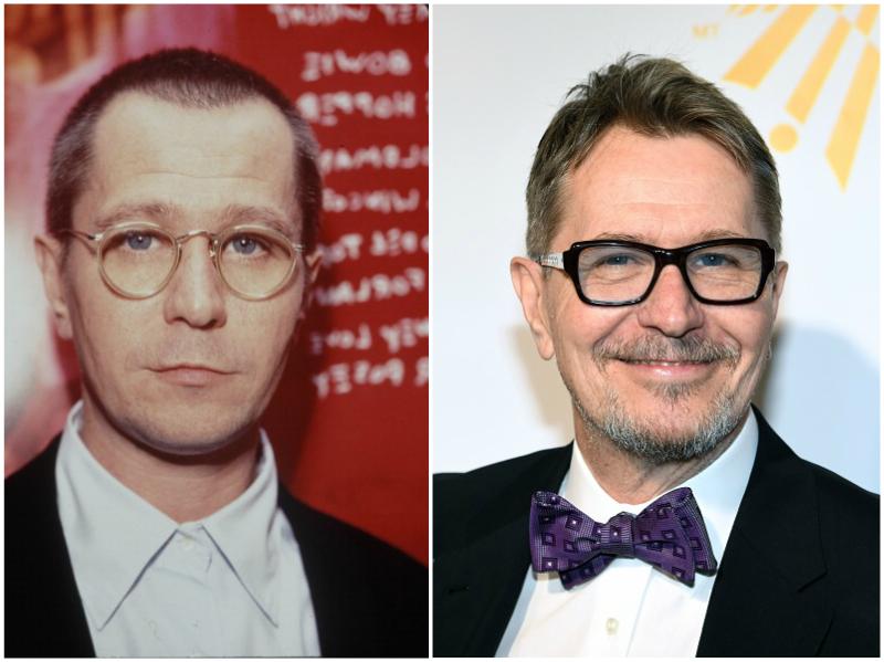 Gary Oldman`s eyes and hair color