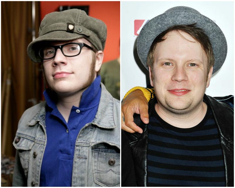 Patrick Stump`s eyes and hair color