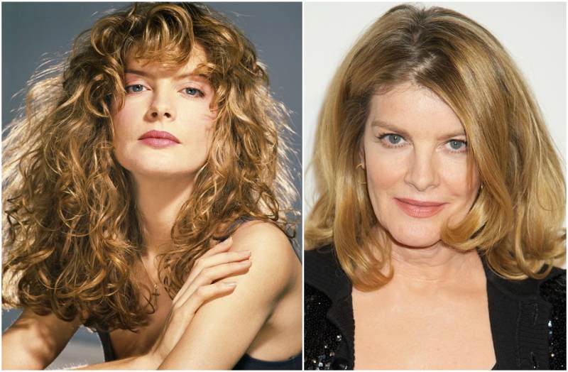 Rene Russo`s eyes and hair color