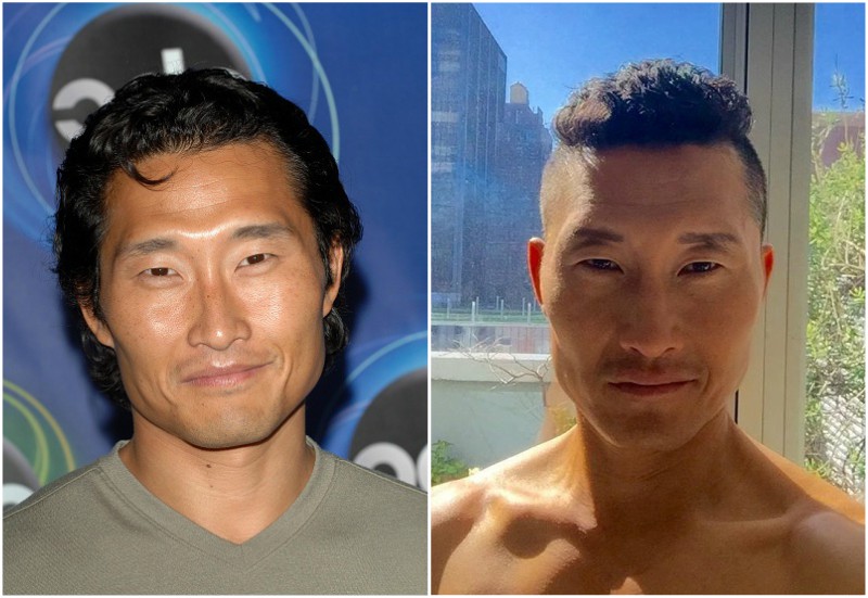 Daniel Dae Kim`s eyes and hair color