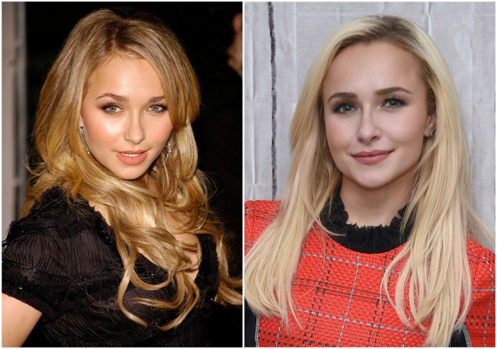 Hayden Panettiere`s eyes and hair color