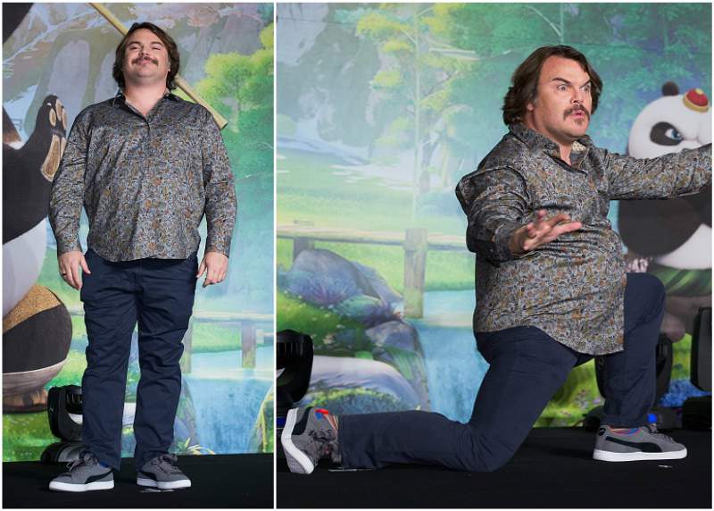 Jack Black  Compare Altura, Peso, Medidas do corpo com Outras Celebridades  - Stellameus