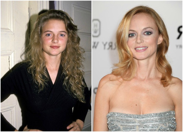 Heather Graham`s eyes and hair color