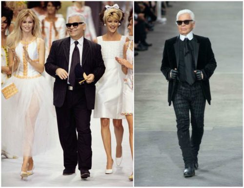 Karl Lagerfeld`s height, weight. Incredible transformation