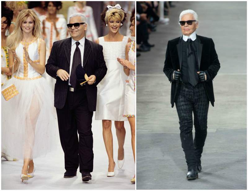 Karl Lagerfeld`s height, weight and age