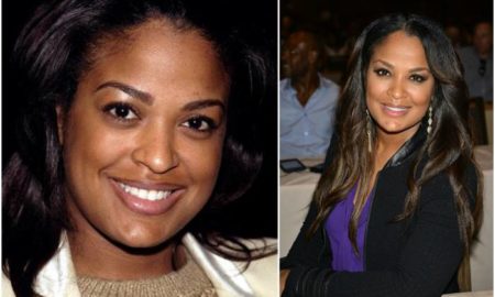 Laila Ali`s eyes and hair color