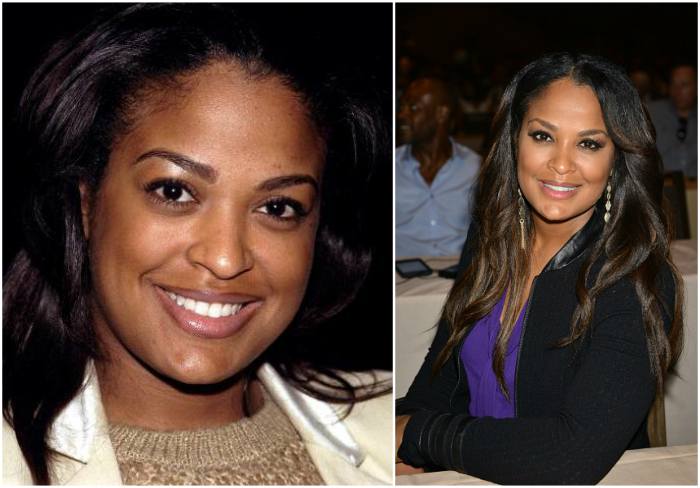 Laila Ali`s eyes and hair color