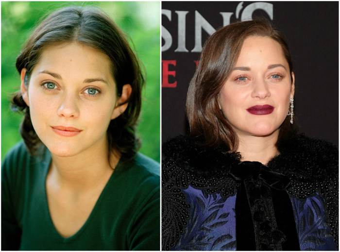 Marion Cotillard`s eyes and hair color