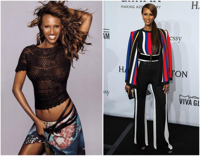 Model Iman Mohamed Abdulmajid height, weight and age