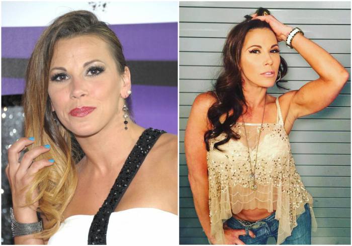 Mickie James` eyes and hair color