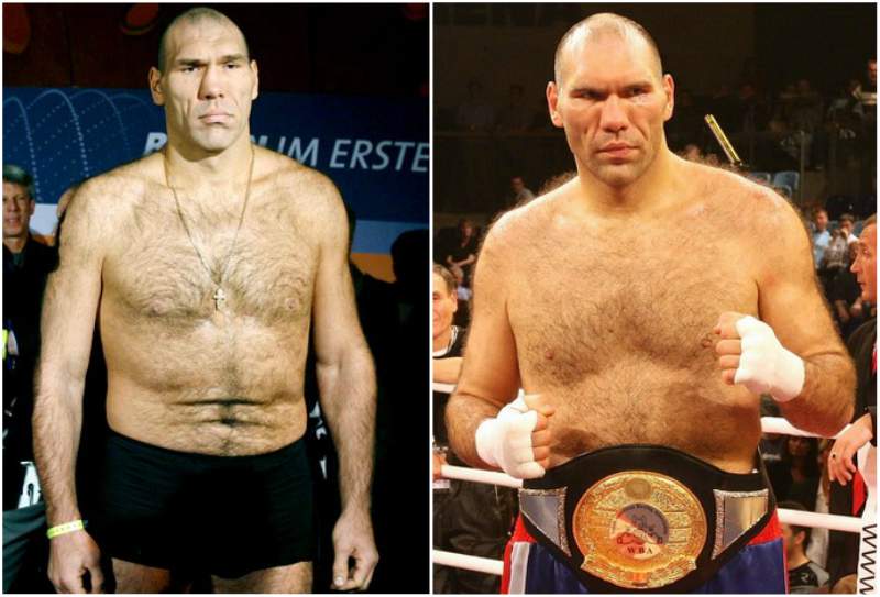 Nikolai Valuev's height, weight and body measurements