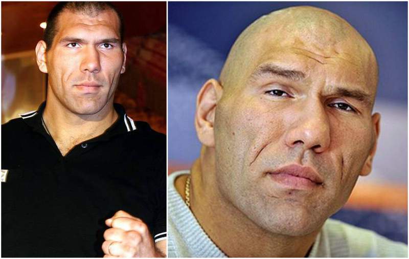 Nikolai Valuev's eyes and hair color