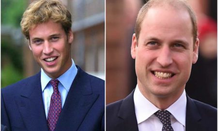 Prince William's eyes and hair color