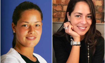 Ana Ivanovic's eyes and hair color