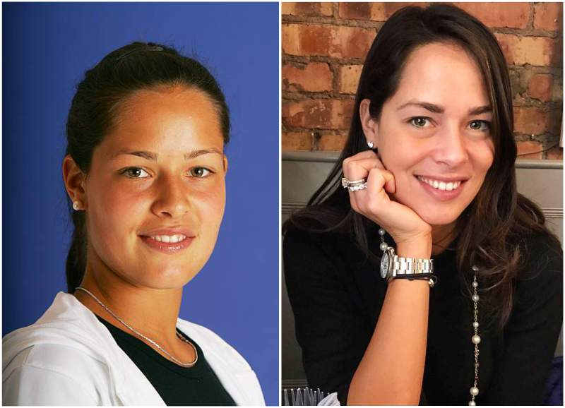 Ana Ivanovic's eyes and hair color