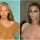 Beyonce`s eyes and hair color
