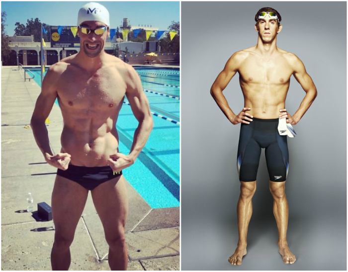 Michael Phelps' height, weight and body measurements